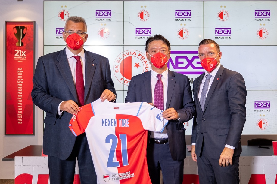 Llantas Nexen anunció acuerdo con el Slavia Praga de República Checa