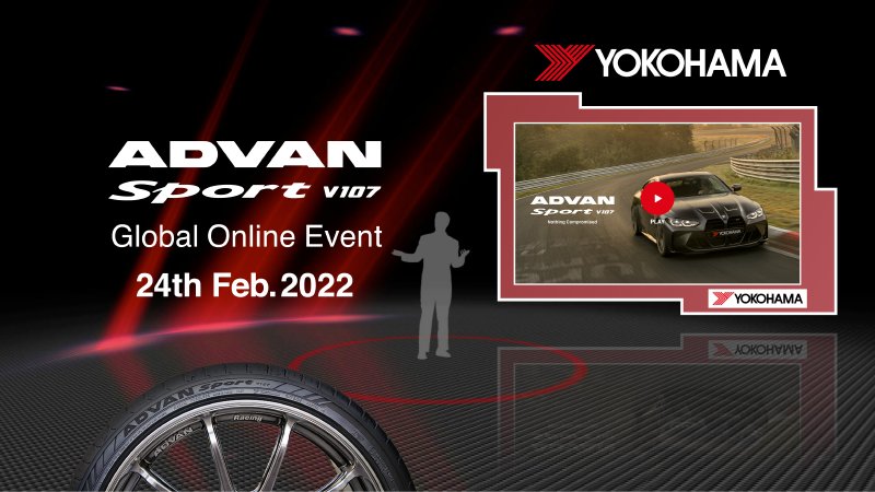 LANZAMIENTO MUNDIAL DE LA NUEVA LLANTA YOKOHAMA ADVAN SPORT V107