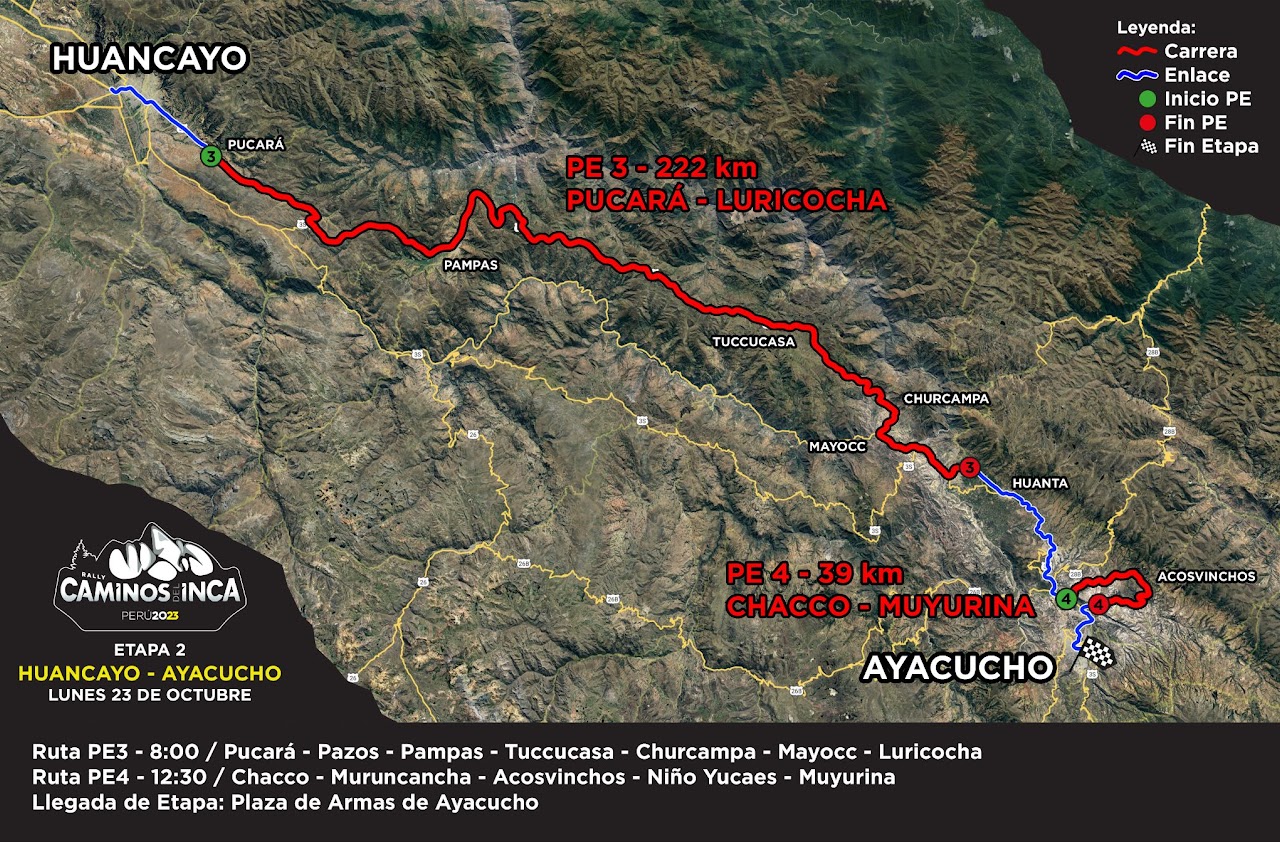 segunda etapa caminos del inca 2023