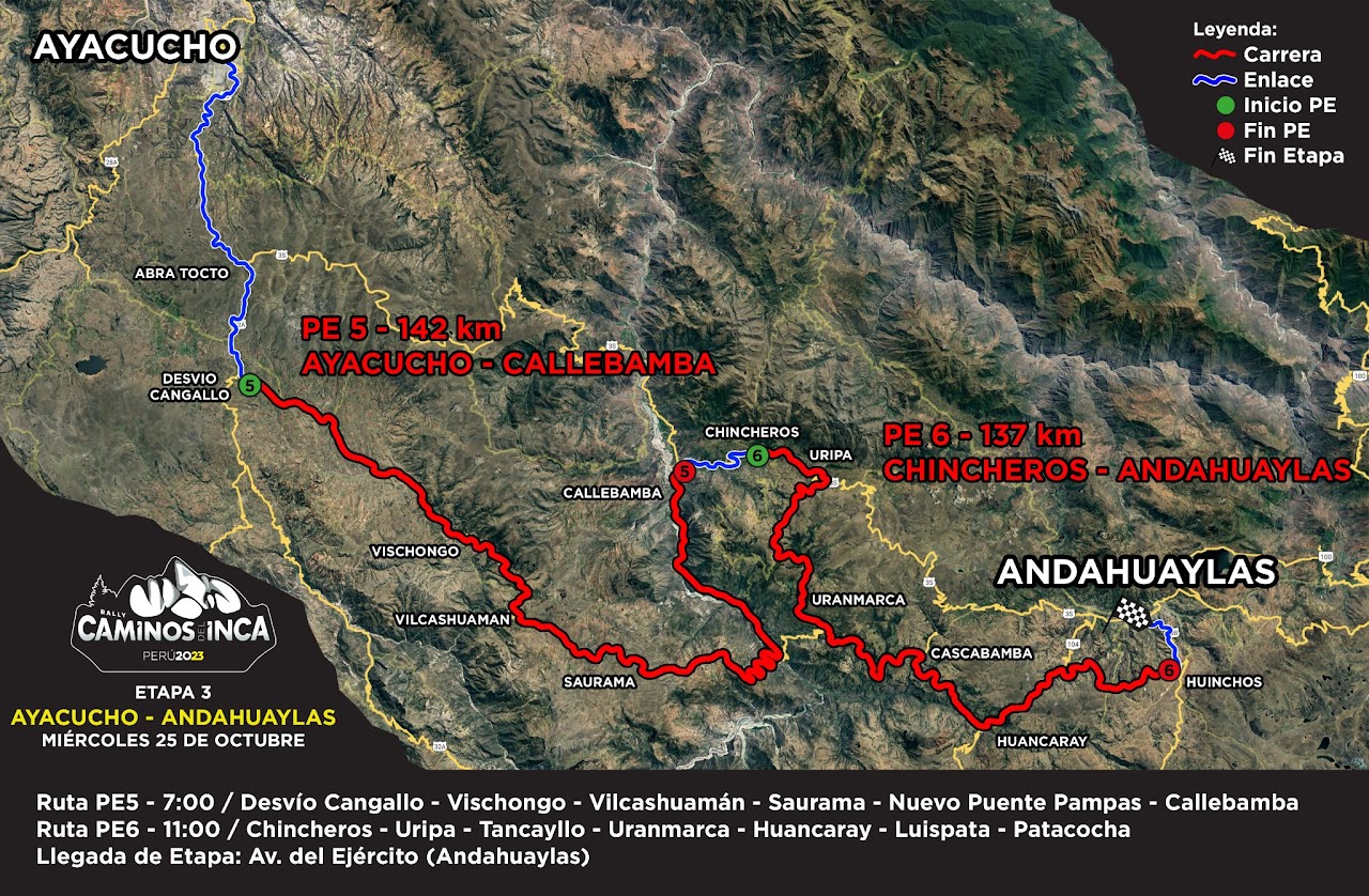 tercera etapa caminos del inca 2023