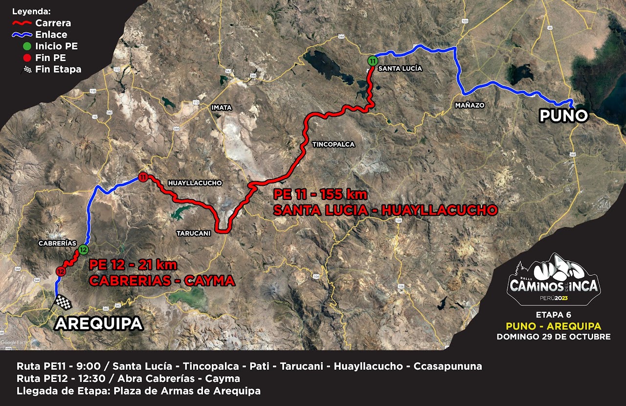 sextra etapa caminos del inca 2023